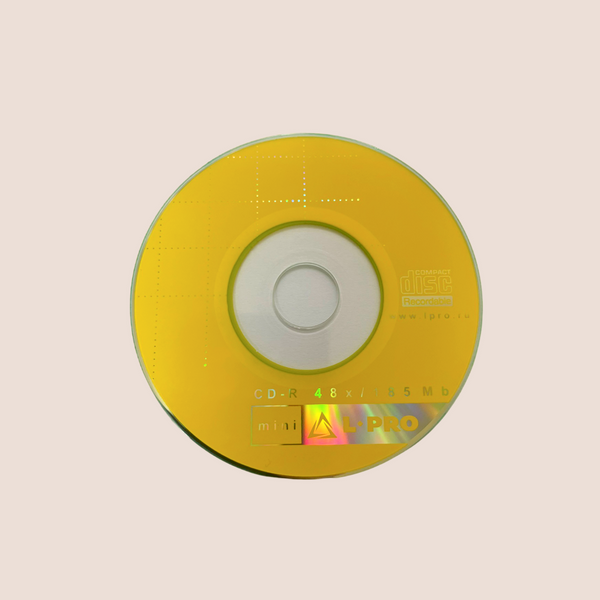 Диск CD-R mini L-PRO 80mm 185Mb 48x 30 шт/уп
