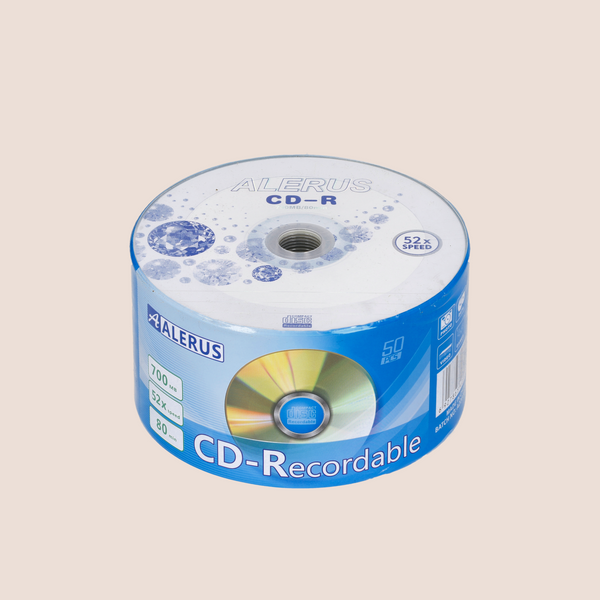 Диск CD-R ALERUS 700MB 80min 52x 50 шт/уп