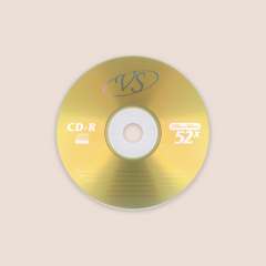 Диск CD-R VS 700MB 80min 52x 25 шт/уп