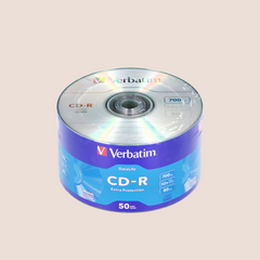 Диск CD-R Verbatim 700MB 80min 52x 50 шт/уп